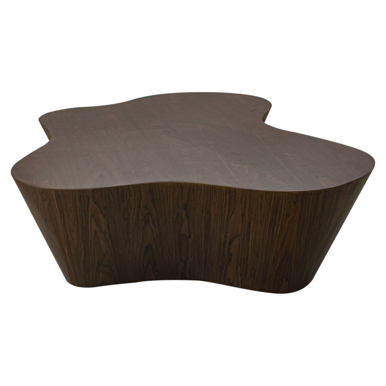 Organische Salontafel Quintino 145 x 115cm Walnoot - Afbeelding 2