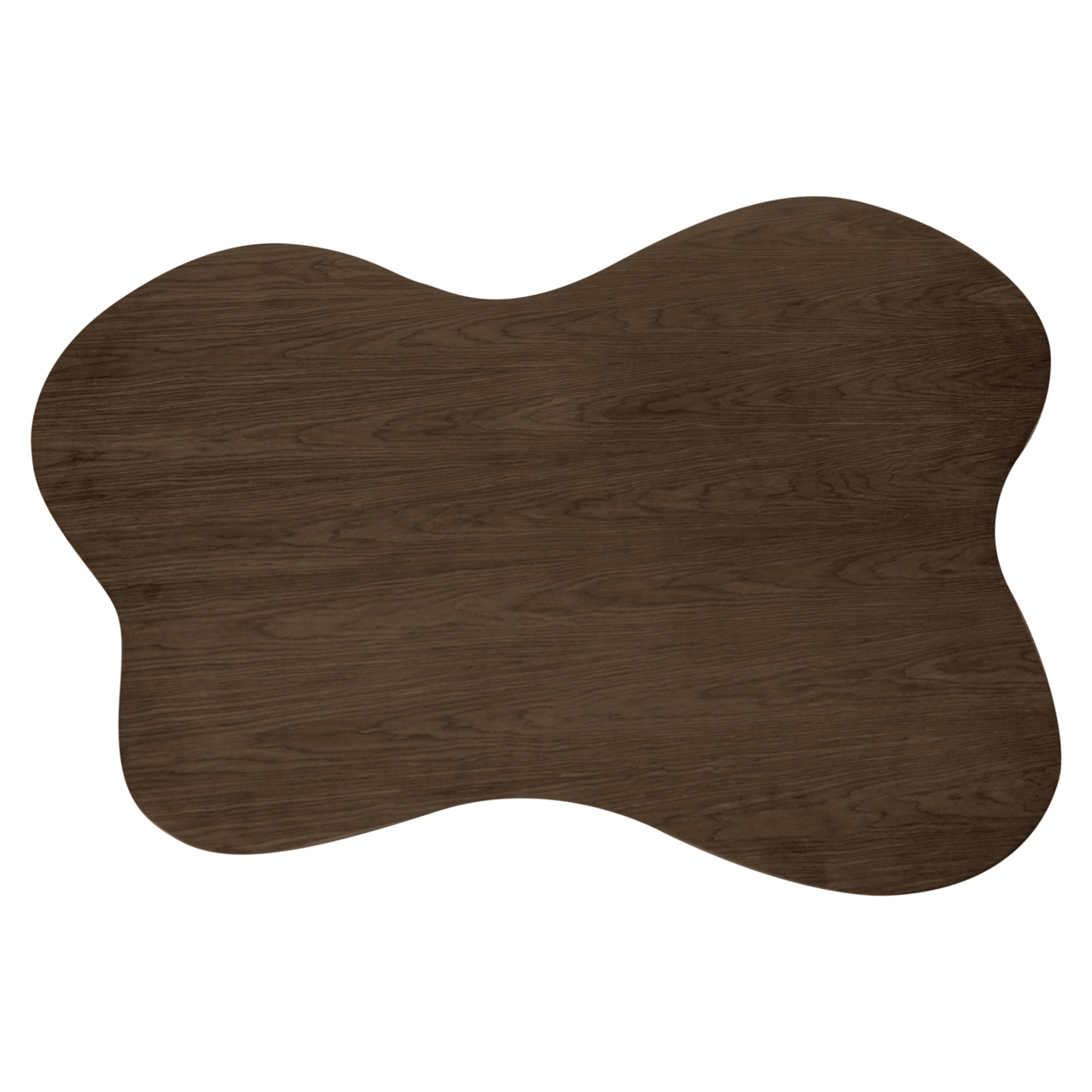 Organische Salontafel Quintino 145 x 115cm Walnoot - Afbeelding 4