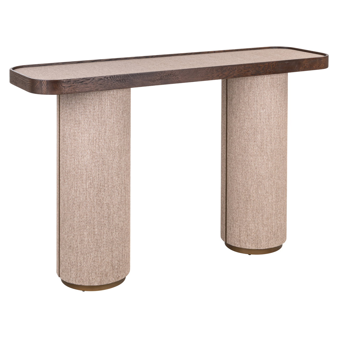 Sidetable Willox Linnen en eiken 140cm