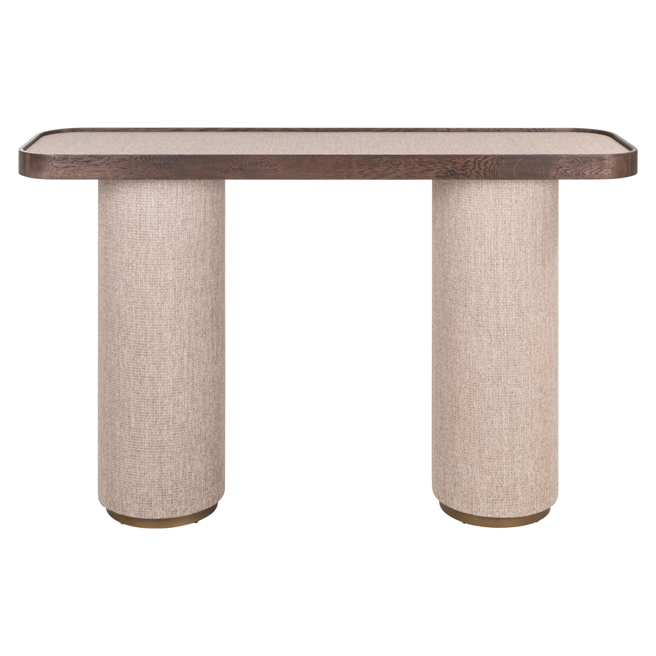 Sidetable Willox Linnen en eiken 140cm - Afbeelding 2