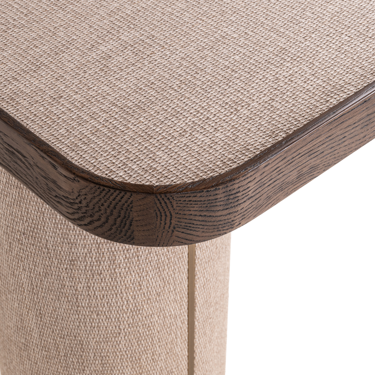 Sidetable Willox Linnen en eiken 140cm - Afbeelding 7