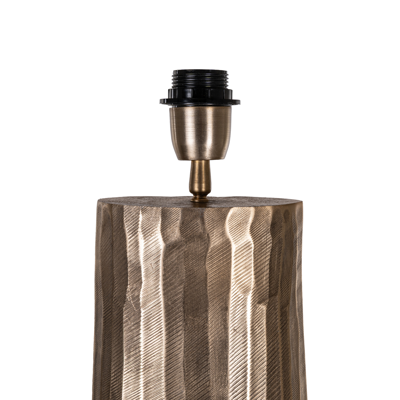 Vloerlamp Velune 153cm Brass Antique (excl. kap) - Afbeelding 4