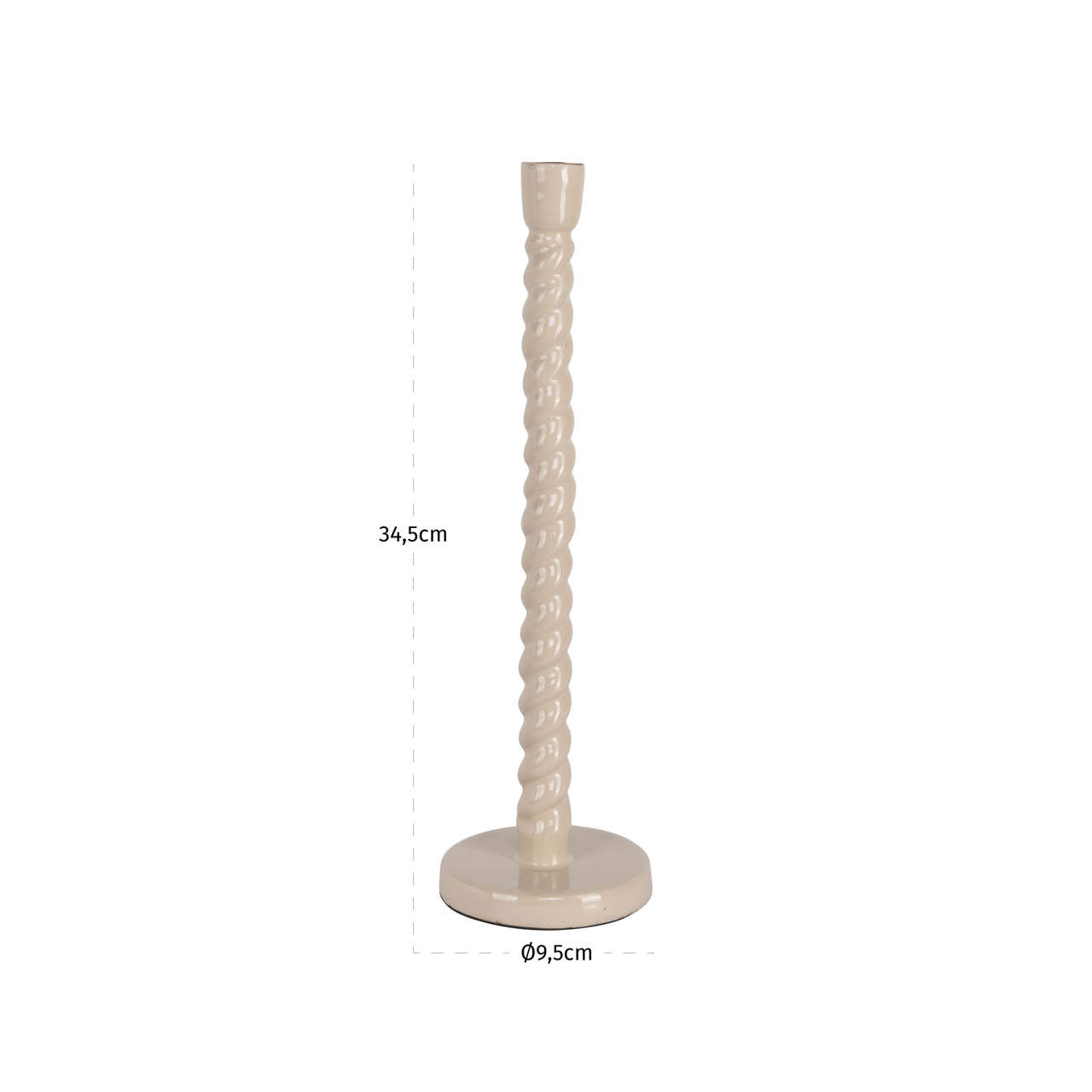 Kandelaar Nena tapioca 34cm - Afbeelding 4