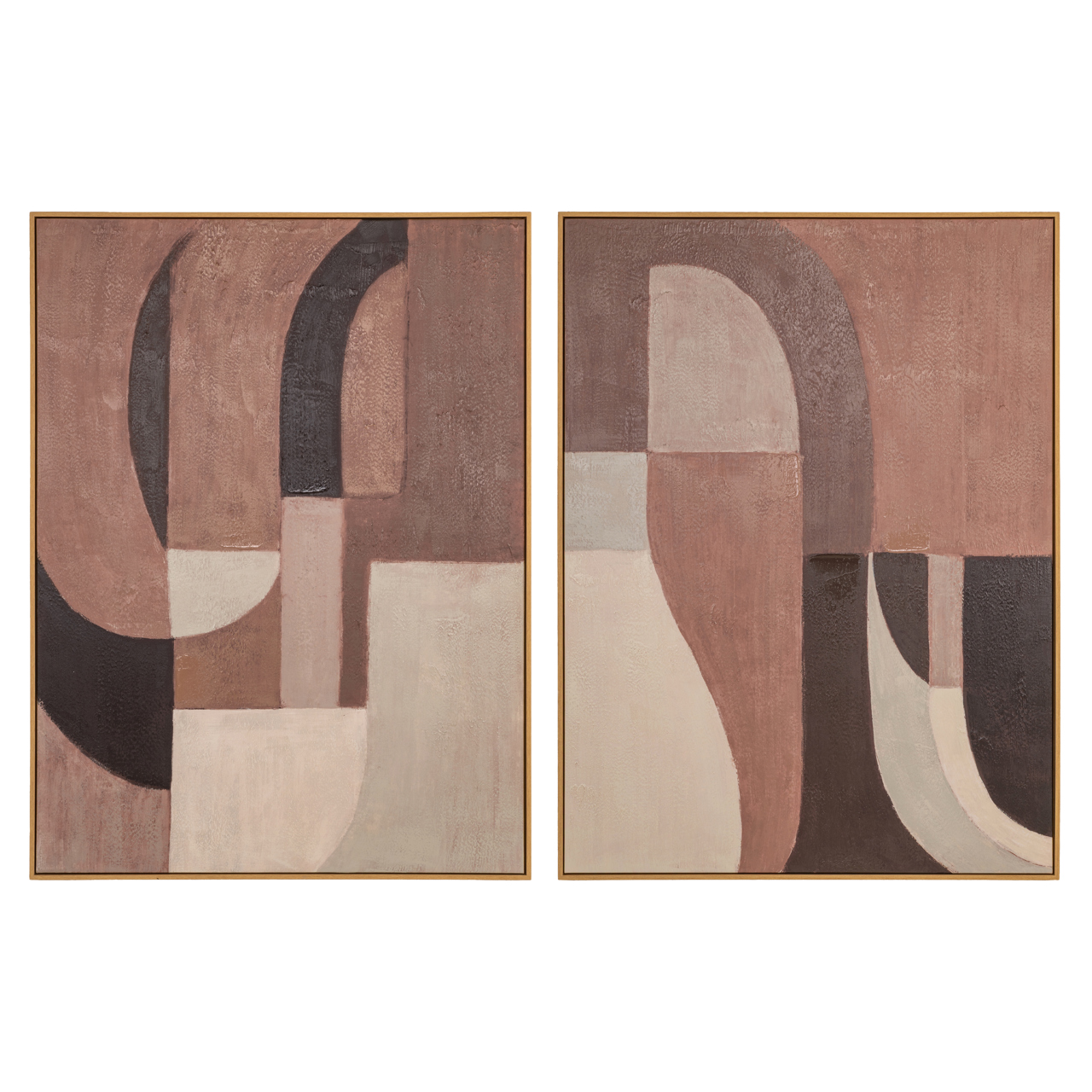 Wall art Tatu right - Bruin - Afbeelding 6