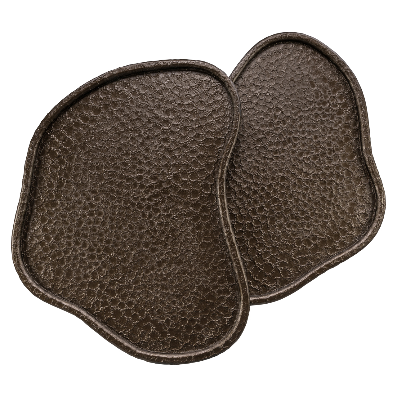 Organische Salontafel Bean - Bronze set van 2 stuks - Afbeelding 4