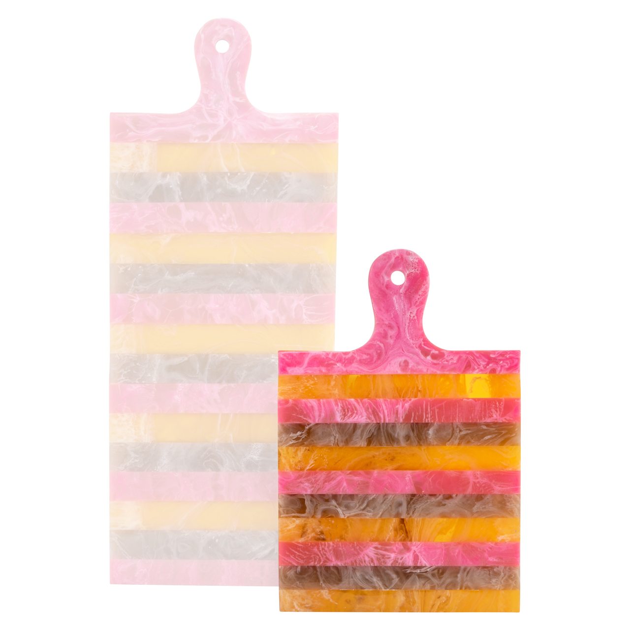 Dienblad Cindy roze/oranje small - Afbeelding 4