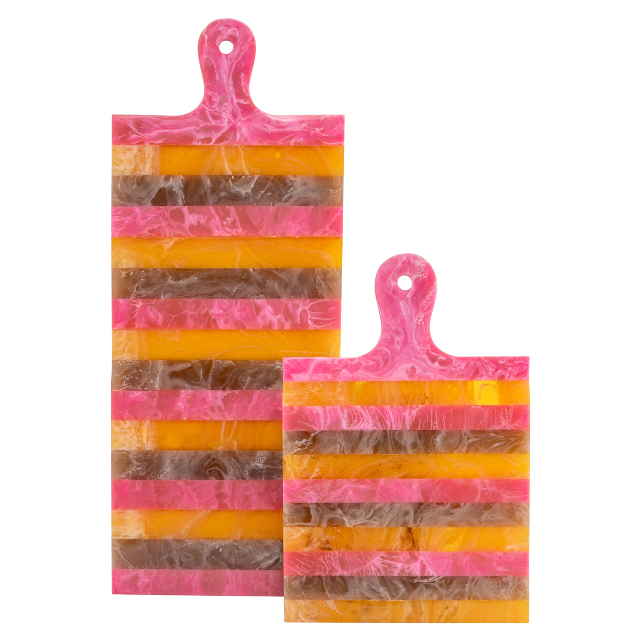 Dienblad Cindy roze/oranje small - Afbeelding 5