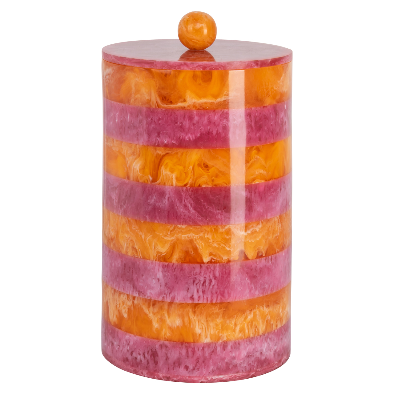 Opbergdoos Lilybelle roze/oranje small