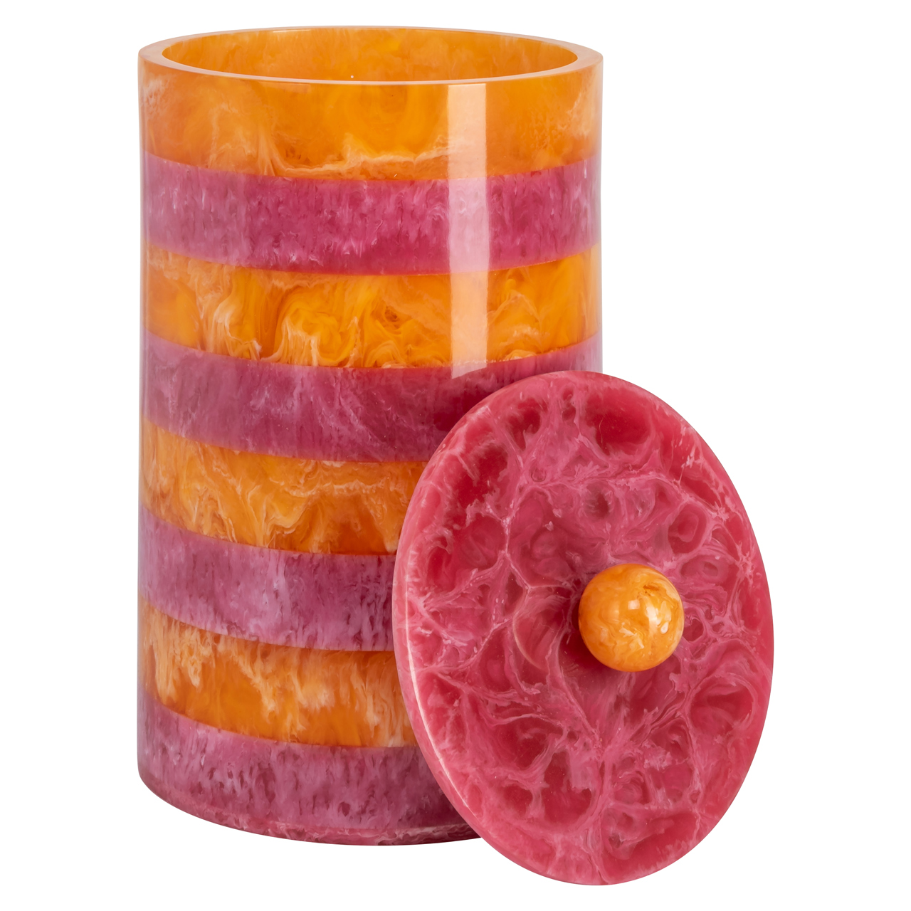Opbergdoos Lilybelle roze/oranje small - Afbeelding 2