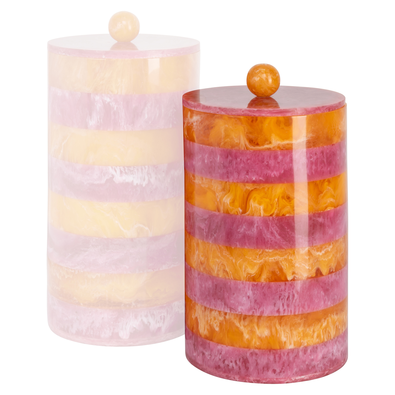Opbergdoos Lilybelle roze/oranje small - Afbeelding 3