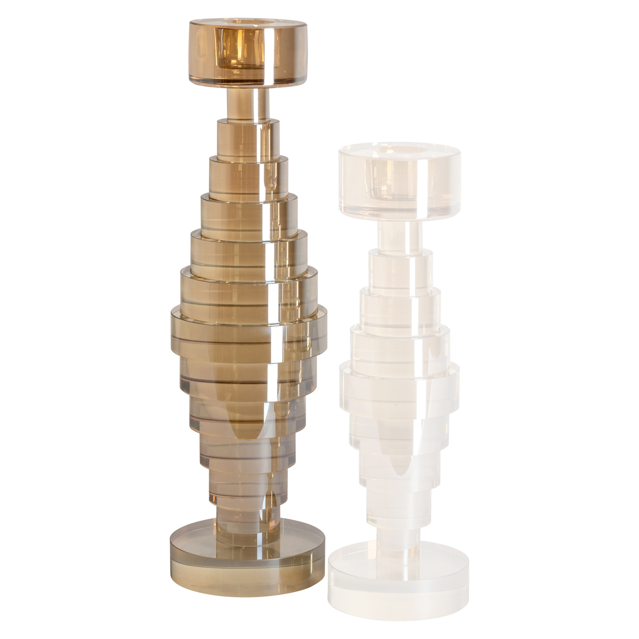 Kandelaar Bryn Champagne 28cm - Afbeelding 2