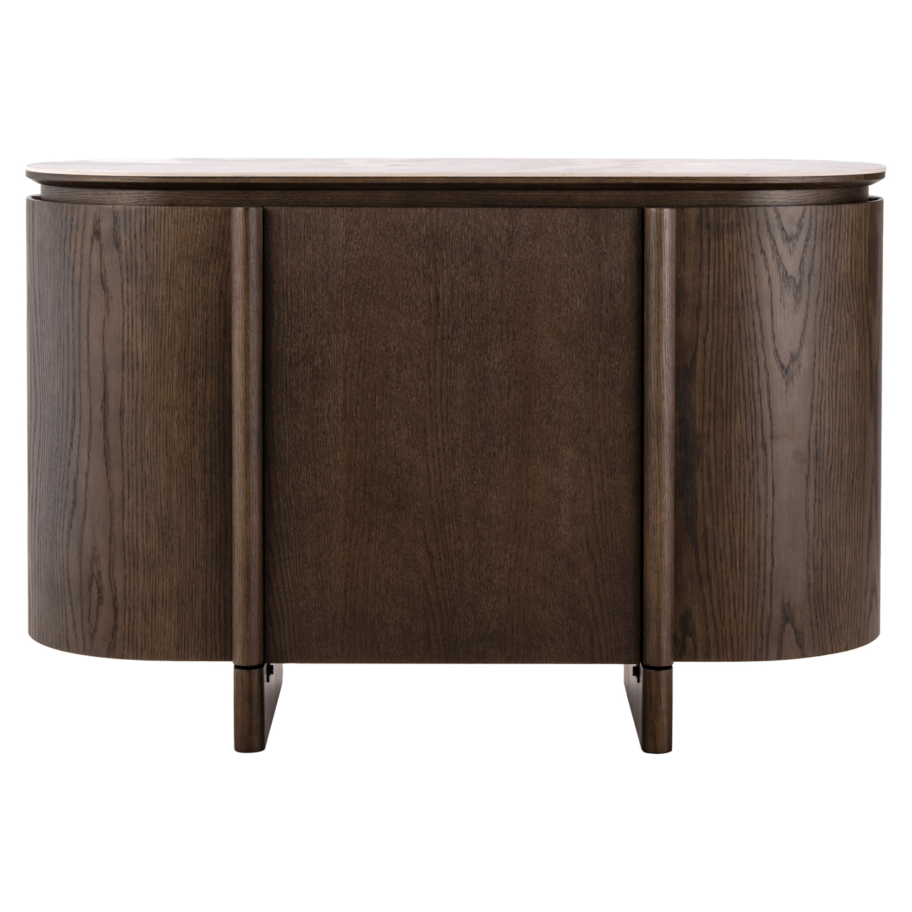 Dressoir Langford Keramiek - Bruin (4 deuren) - Afbeelding 2