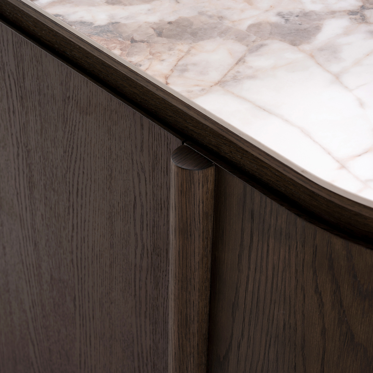 Dressoir Langford Keramiek - Bruin (4 deuren) - Afbeelding 6