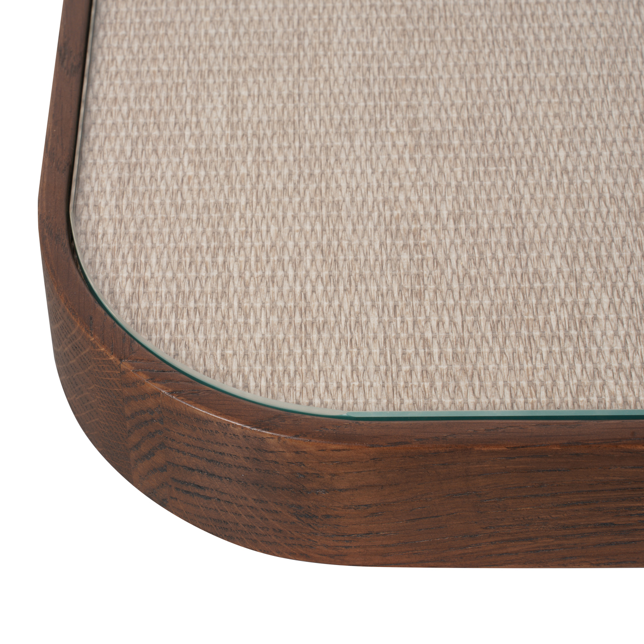 Salontafel Willox Linnen en eiken Set van 2 stuks - Afbeelding 5