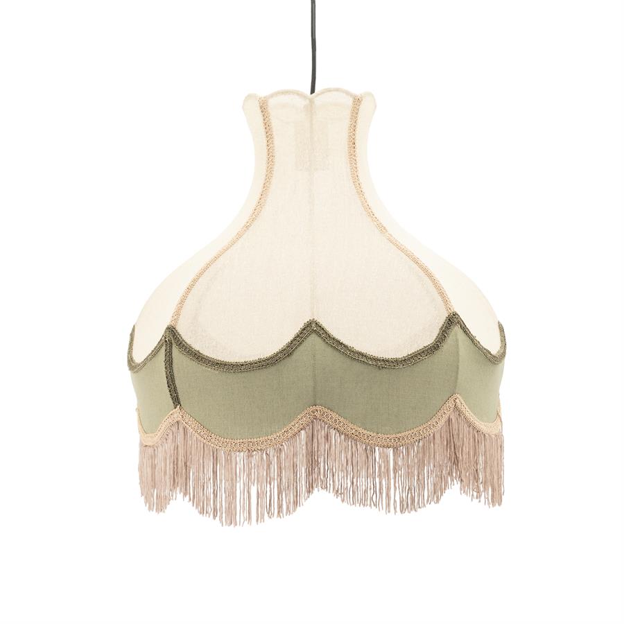 Hanglamp Fringaloo Katoen en jute