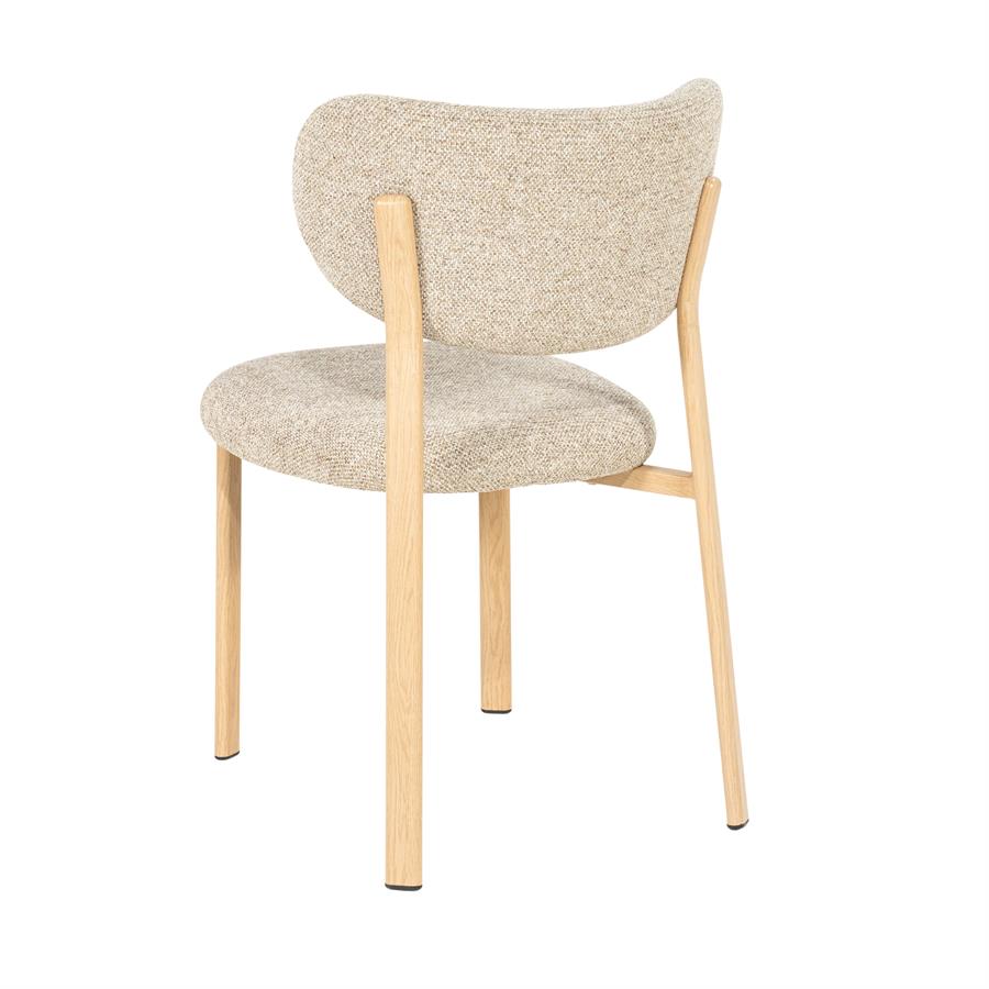 Eetkamerstoelen Sedia - Natural - Afbeelding 5