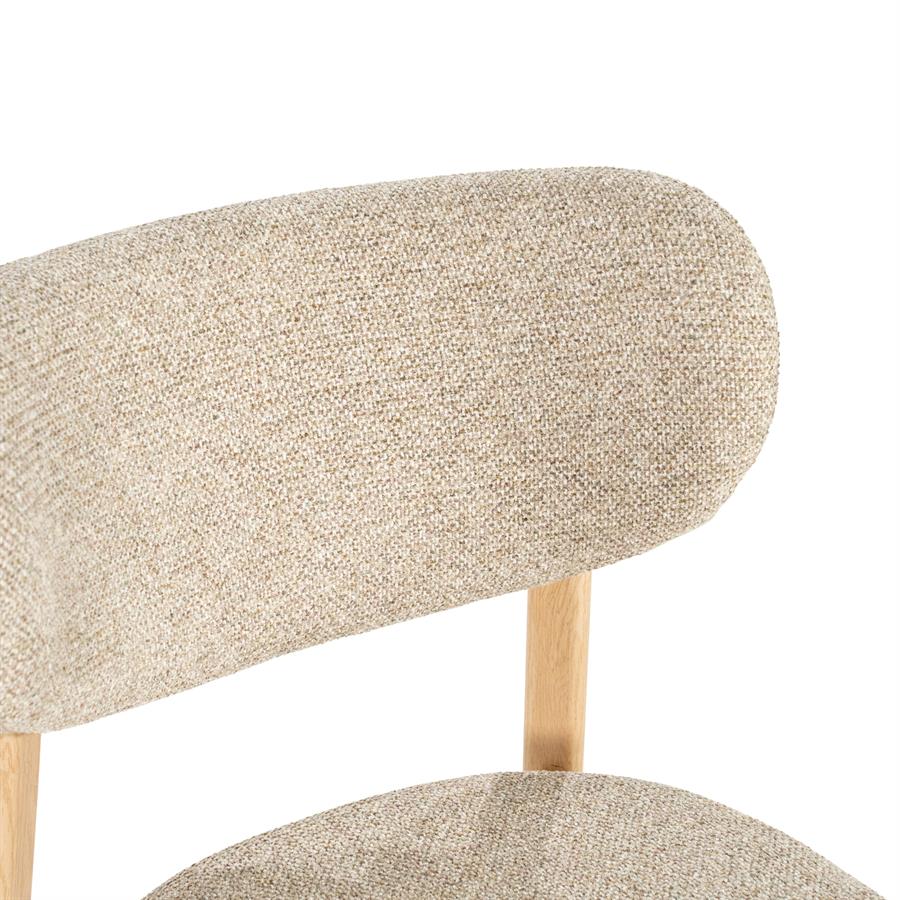 Eetkamerstoelen Sedia - Natural - Afbeelding 8