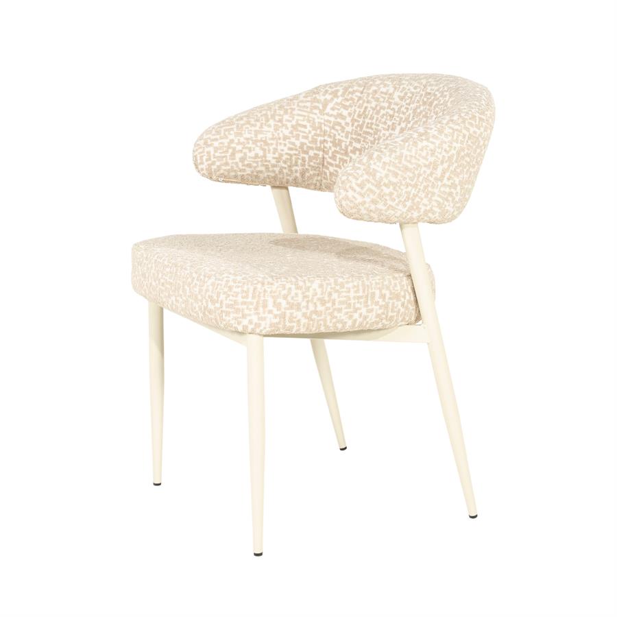 Eetkamerstoelen Miso - Taupe - Afbeelding 2