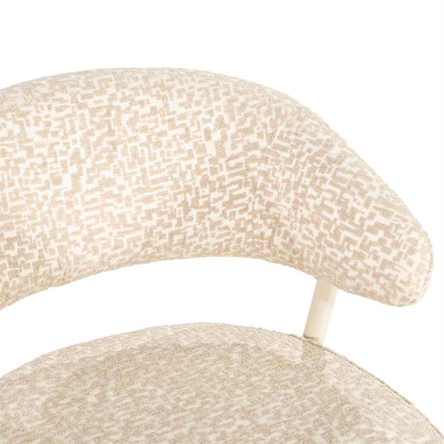 Eetkamerstoelen Miso - Taupe - Afbeelding 8