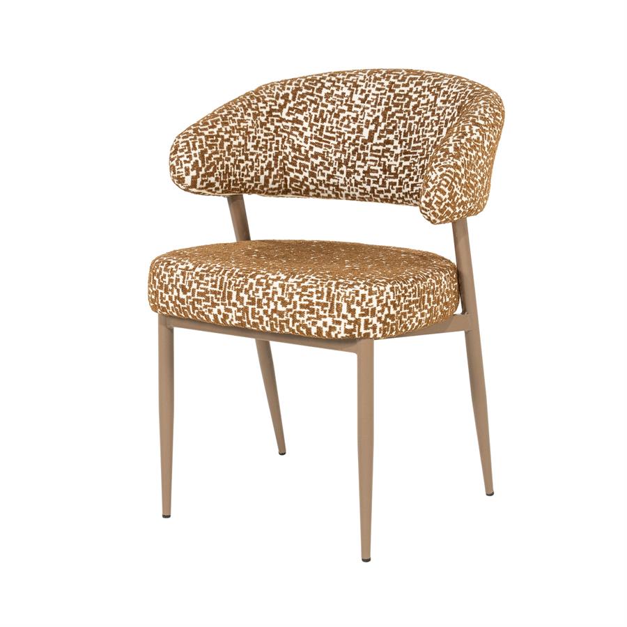 Eetkamerstoelen Miso - bruin