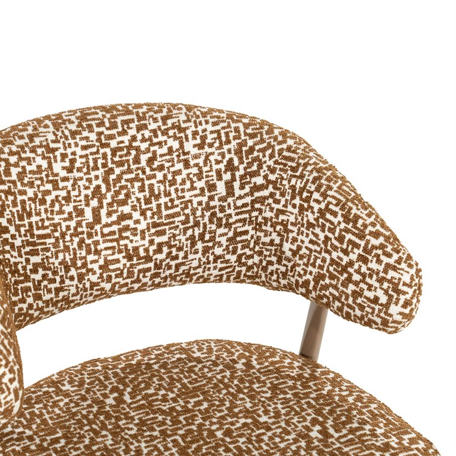 Eetkamerstoelen Miso - bruin - Afbeelding 8