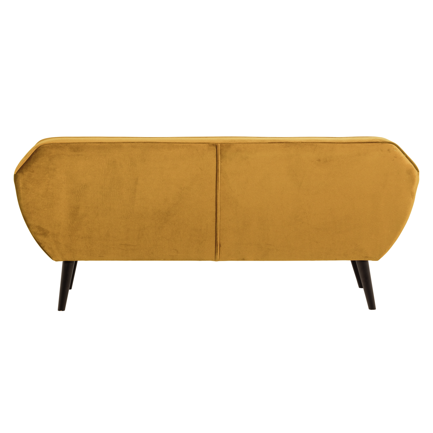 Rocco sofa 187 cm fluweel oker - Afbeelding 8