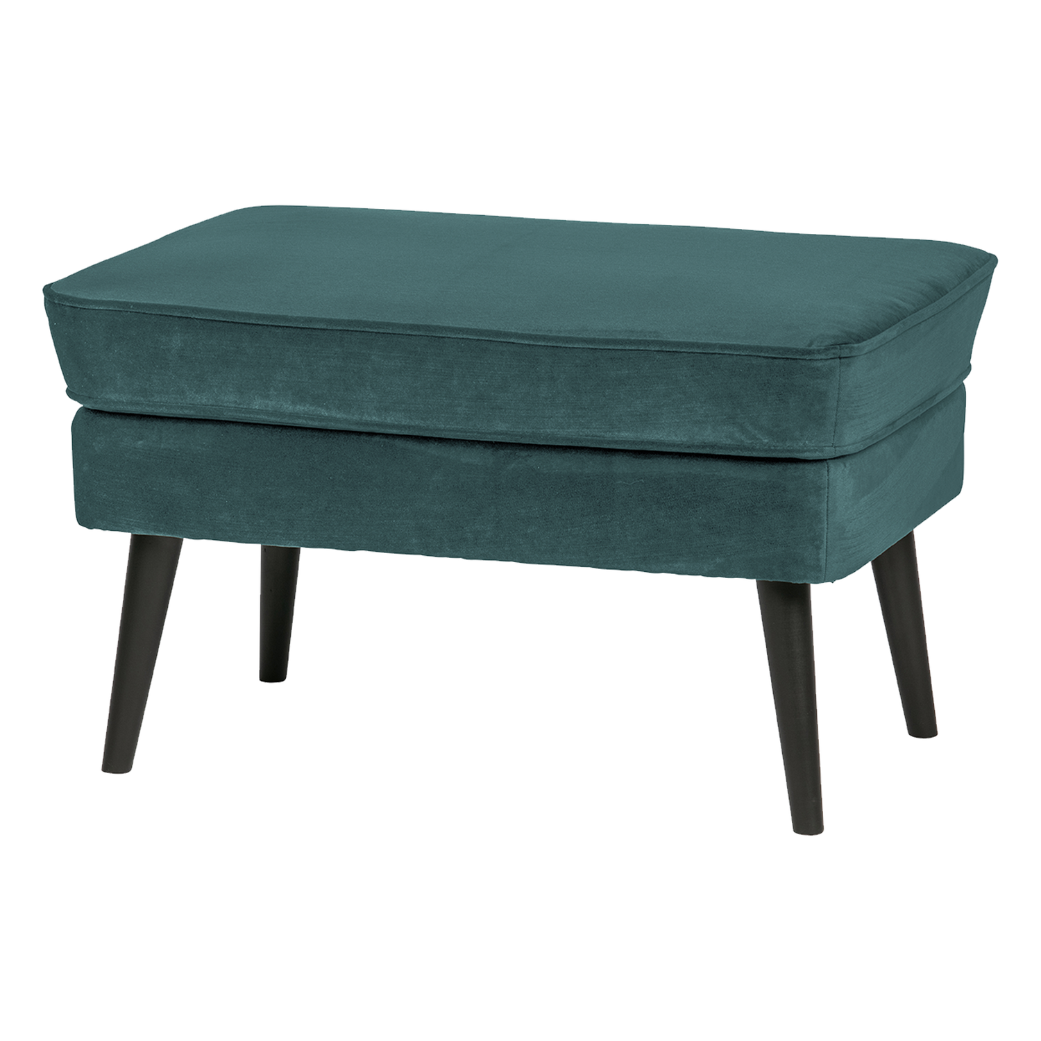 Hocker Rocco - Velvet Groenblauw - Afbeelding 4