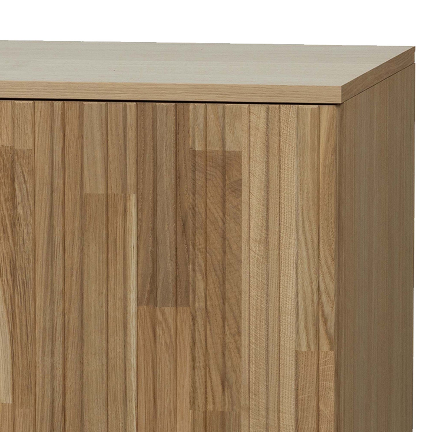 TV-meubel New Gravure Grenen 150cm, kleur Naturel - Afbeelding 10