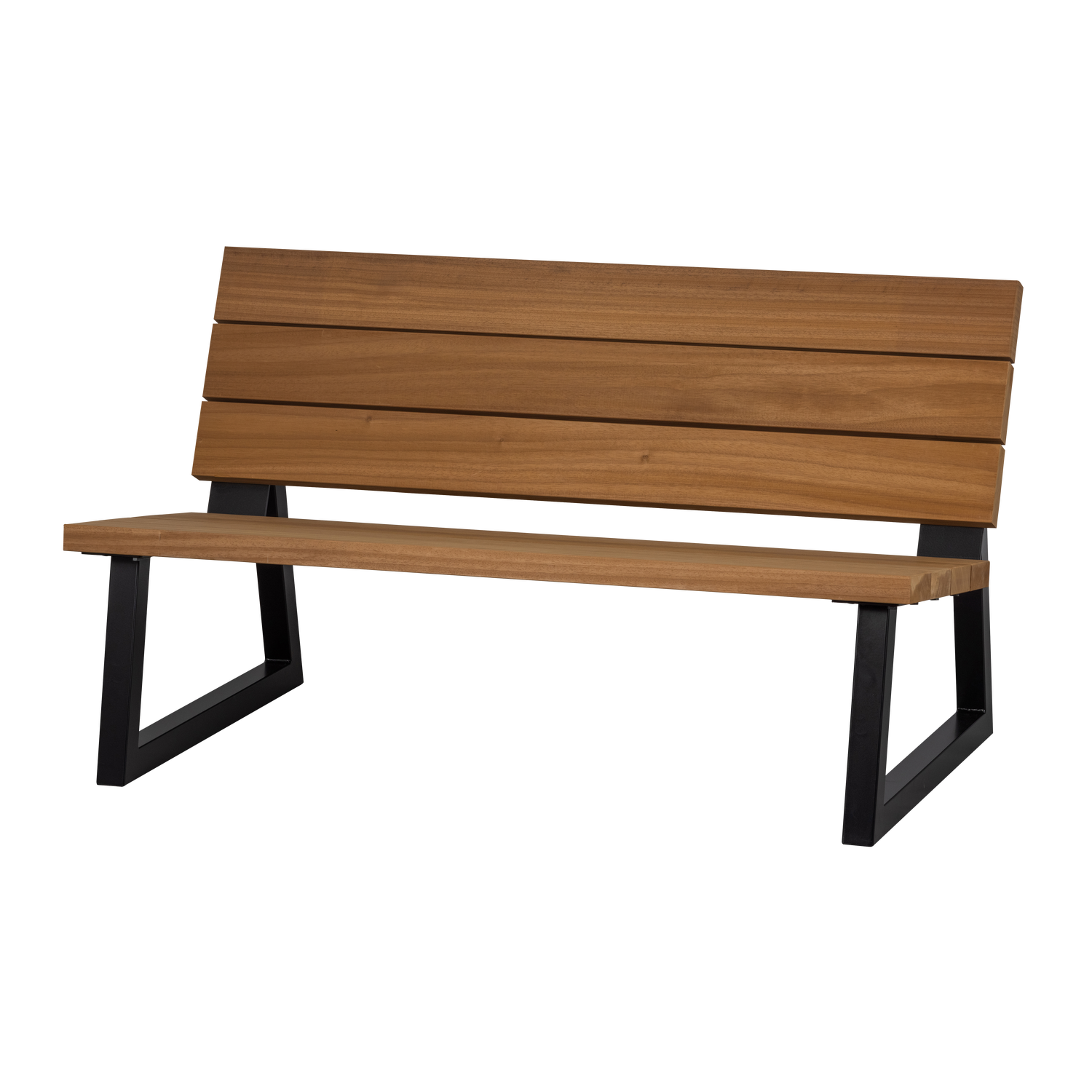 Tuinbank Banco Hout en Metaal - Naturel - Afbeelding 5