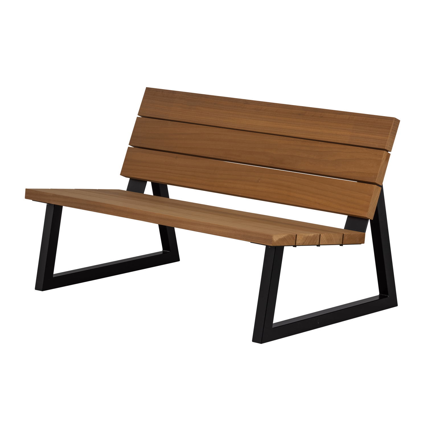 Tuinbank Banco Hout en Metaal - Naturel - Afbeelding 7