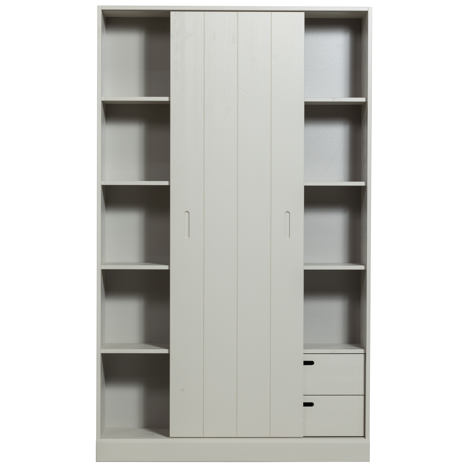 Opbergkast Mila Grenenhout, kleur Dust - Afbeelding 11