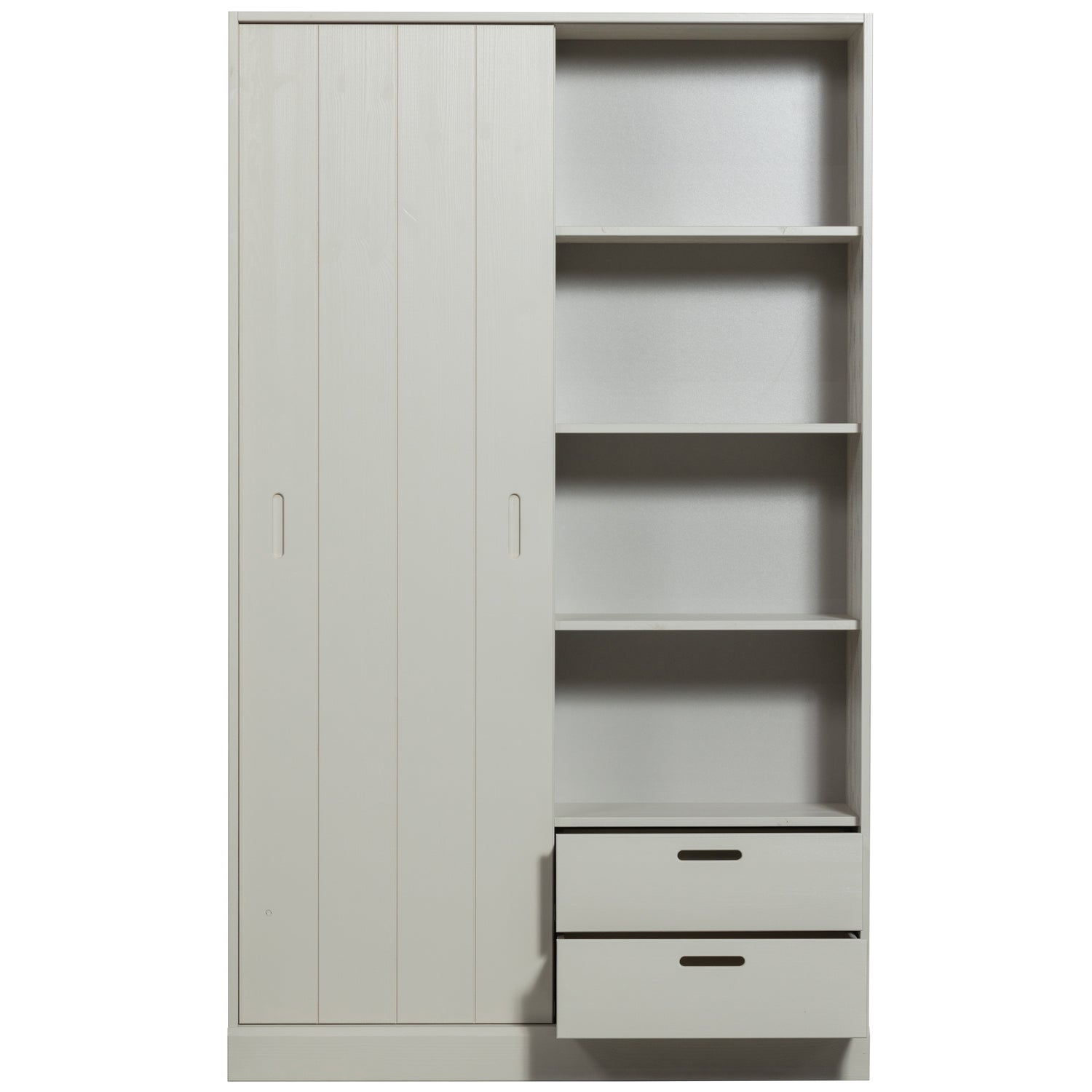 Opbergkast Mila Grenenhout, kleur Dust - Afbeelding 13