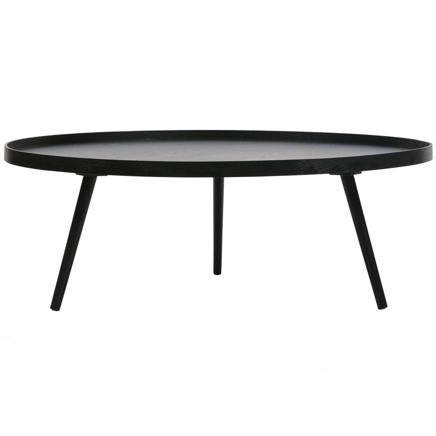 Salontafel Mesa XXL Hout 36x100cm - Zwart - Afbeelding 5