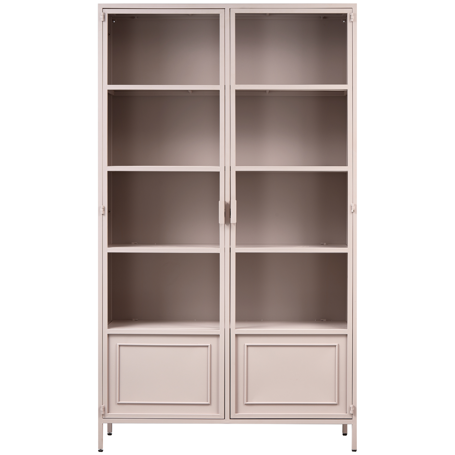 Vitrinekast Ronja 189 x 110cm - Roze - Afbeelding 7