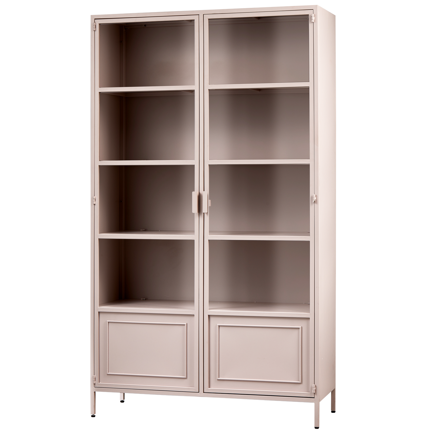 Vitrinekast Ronja 189 x 110cm - Roze - Afbeelding 4