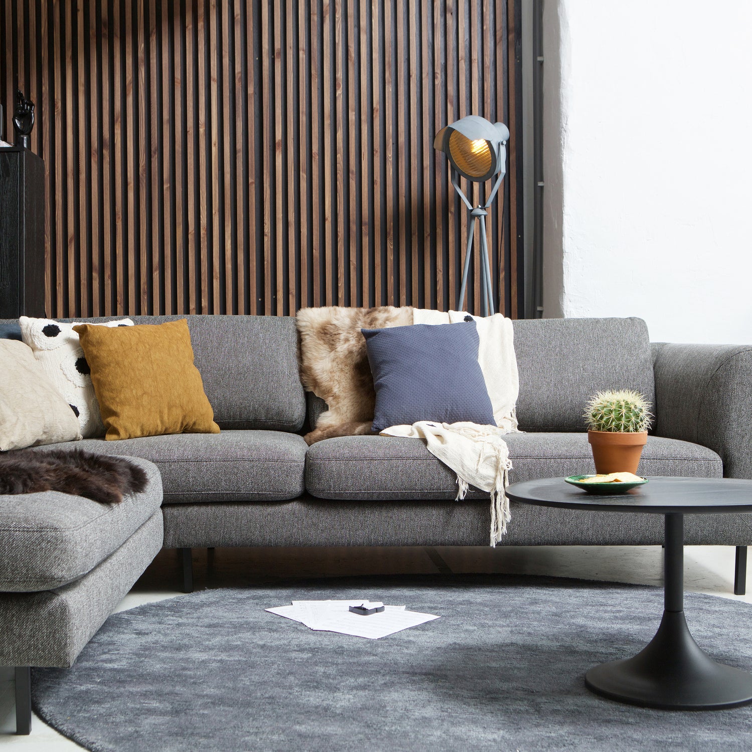 Opbergkast Move Grenenhout 200 x 120cm kleur Matzwart - Afbeelding 9