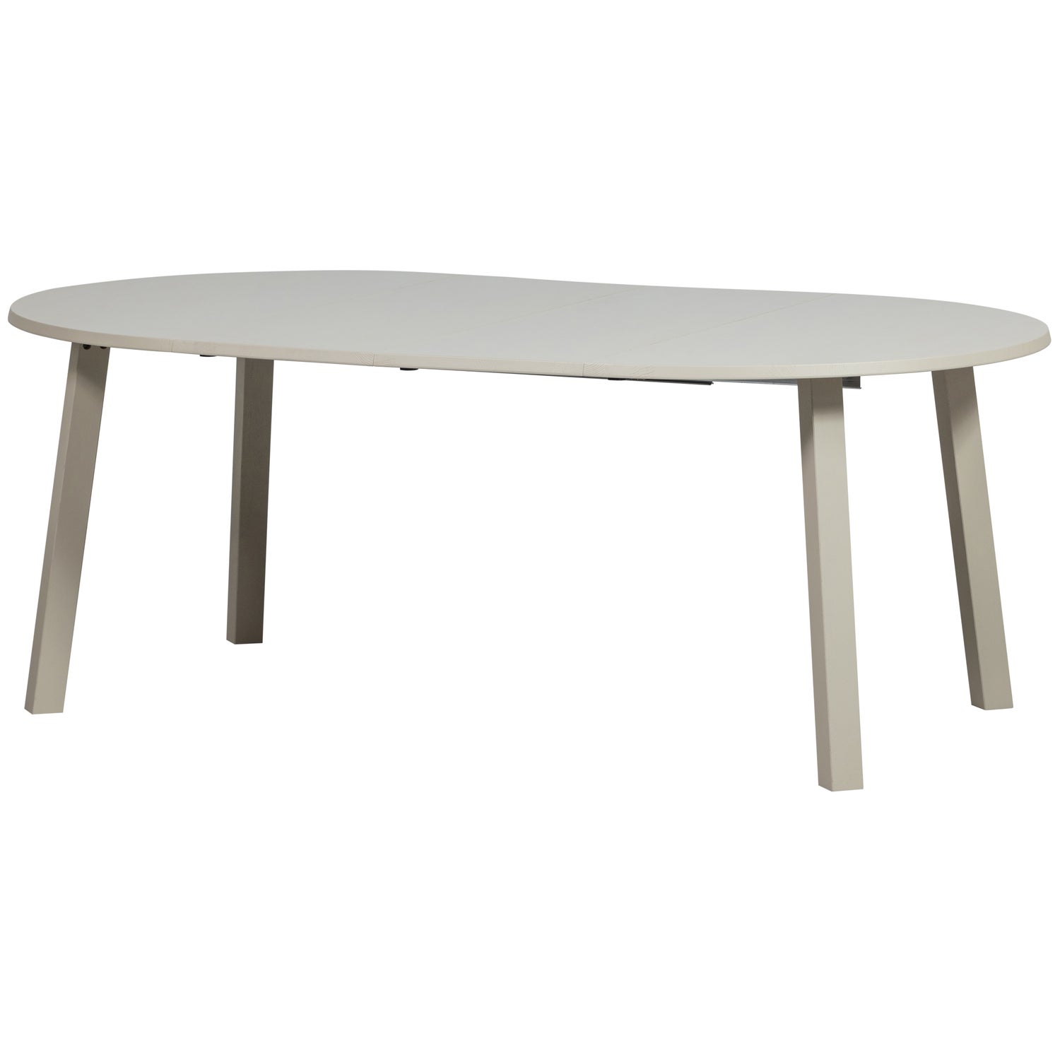 Uitschuifbare Eettafel Janne Eikenhout, 120cm, kleur Dakargrau - Afbeelding 8