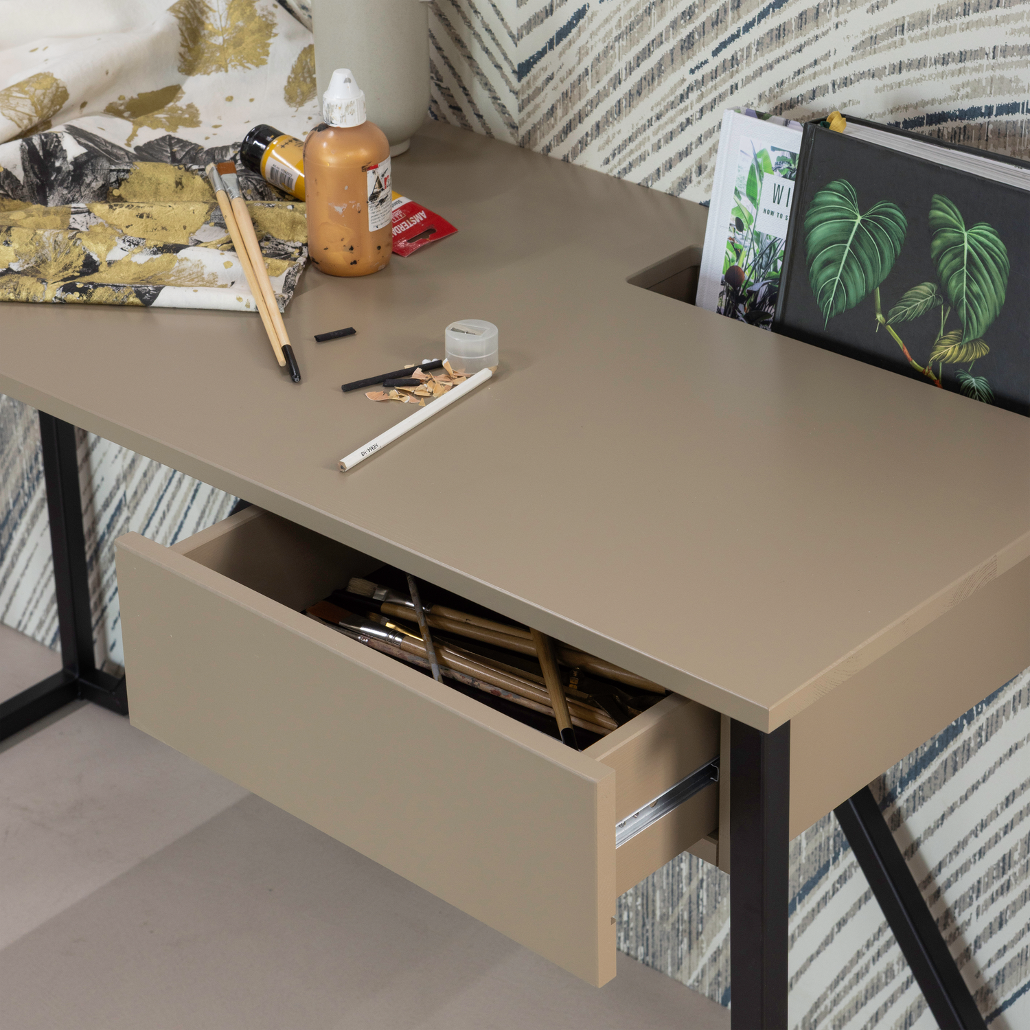 Bureau NEW Julius - Grenen Mud - Afbeelding 6