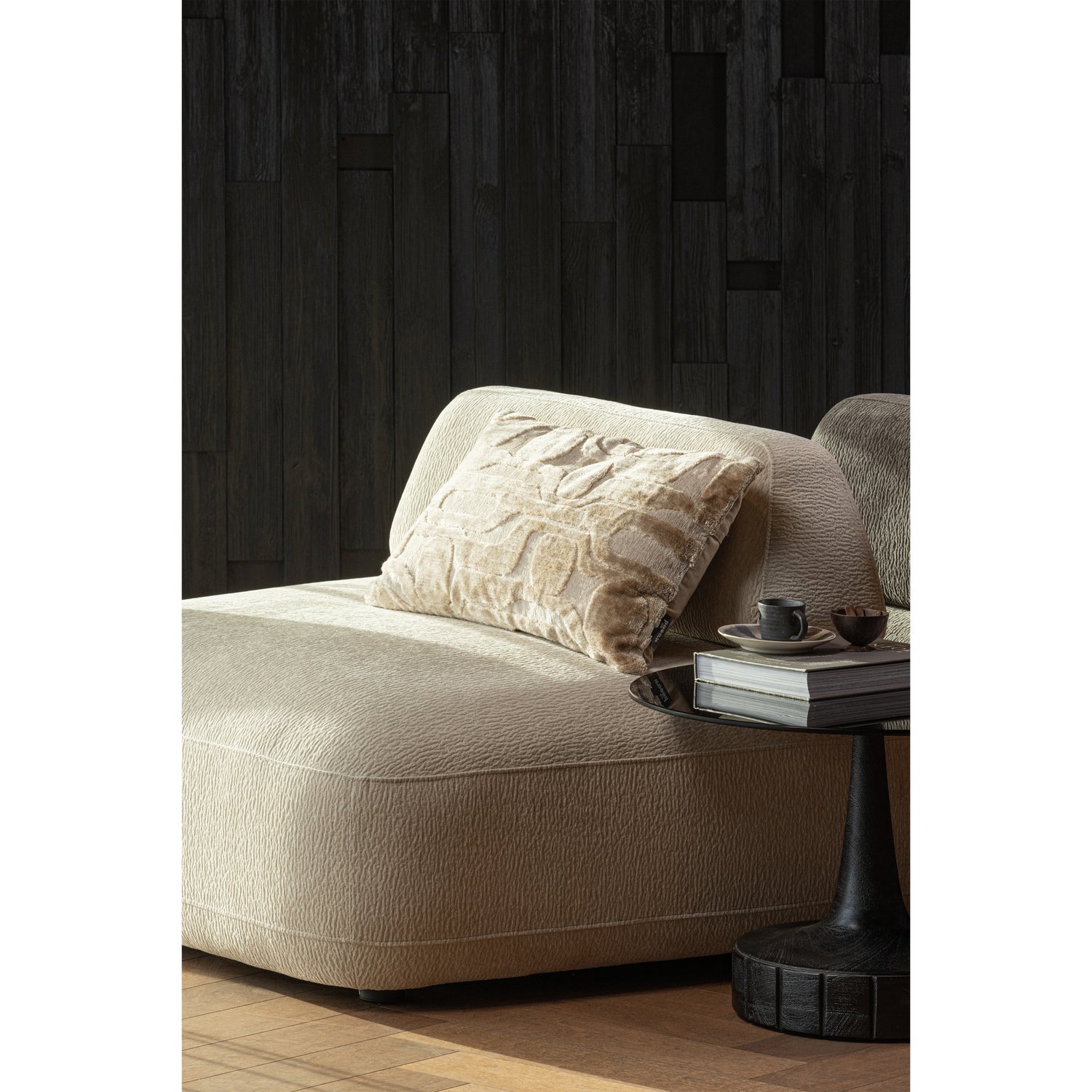 Ronde Bijzettafel Soya 60cm, kleur Zwart - Afbeelding 6