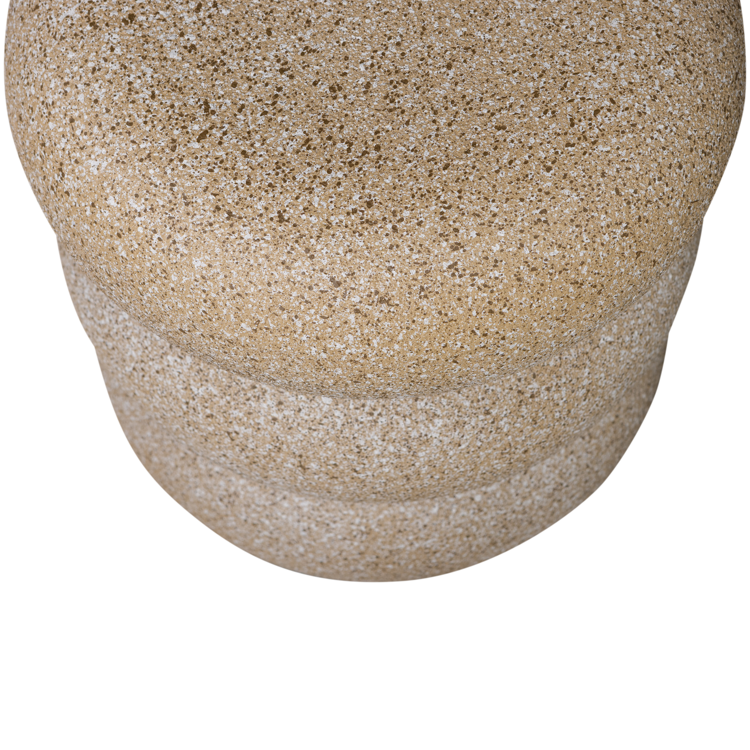 Organische Bijzettafel Laurel Magnesiumoxide - Beige - Afbeelding 5