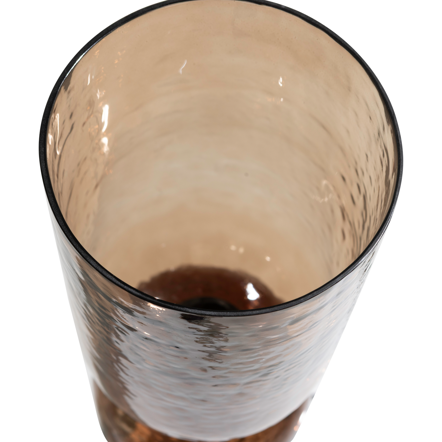 Tafellamp Gigi Gehamerd Glas 51 cm - Bruin - Afbeelding 6