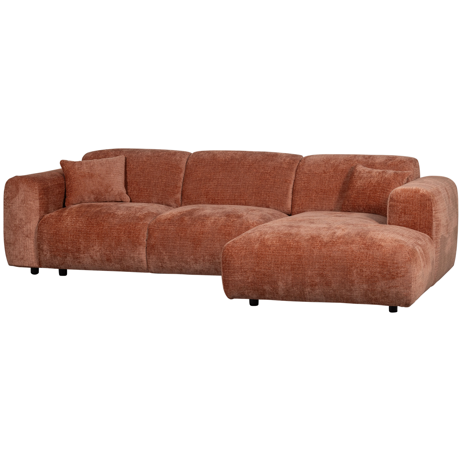Cloud Loungebank rechts geweven chenille terra - Afbeelding 9