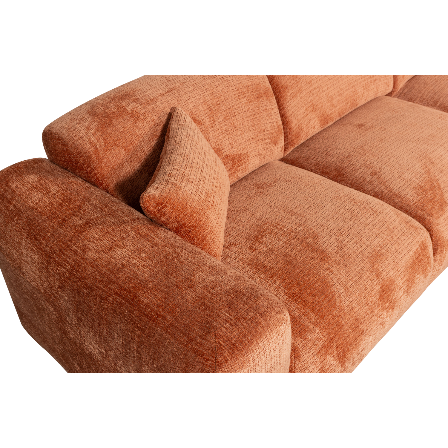 Cloud Loungebank rechts geweven chenille terra - Afbeelding 14