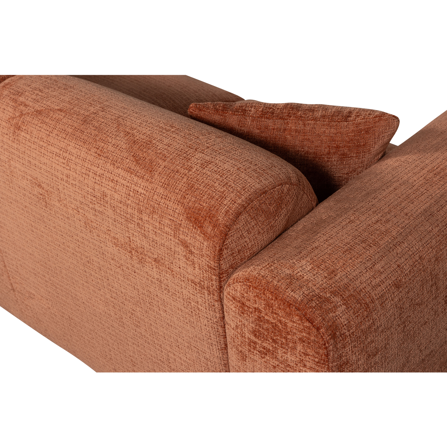 Cloud Loungebank rechts geweven chenille terra - Afbeelding 15
