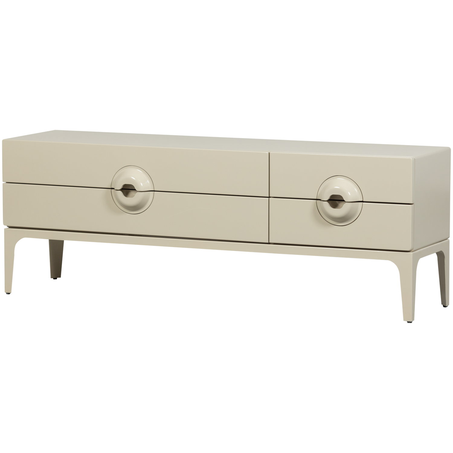 TV Meubel Merge Eucalyptushout 160 cm - Dust