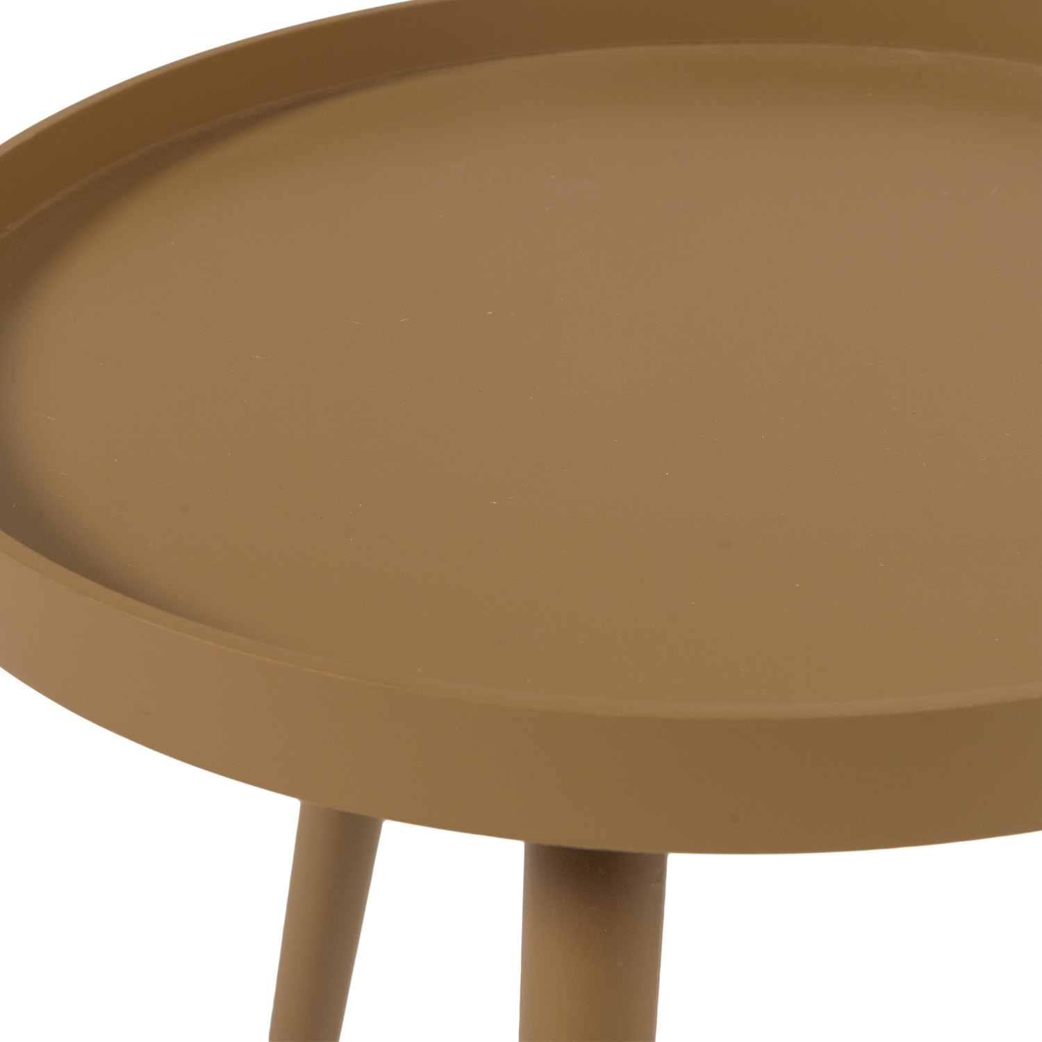 Ronde Bijzettafel Sasha 41cm - Honinggeel - Afbeelding 7