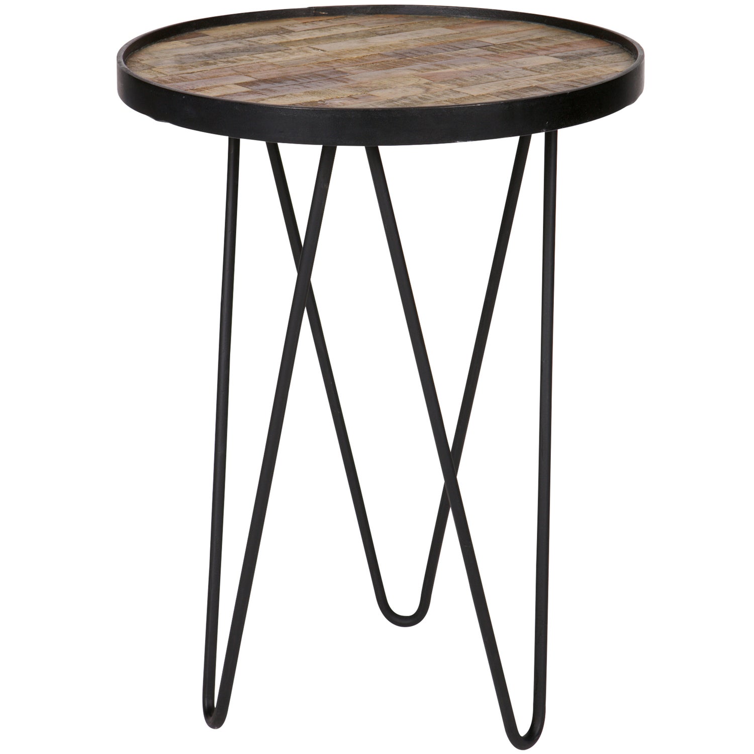 Bijzettafel Lev Teakhout, Ø39cm - Afbeelding 2