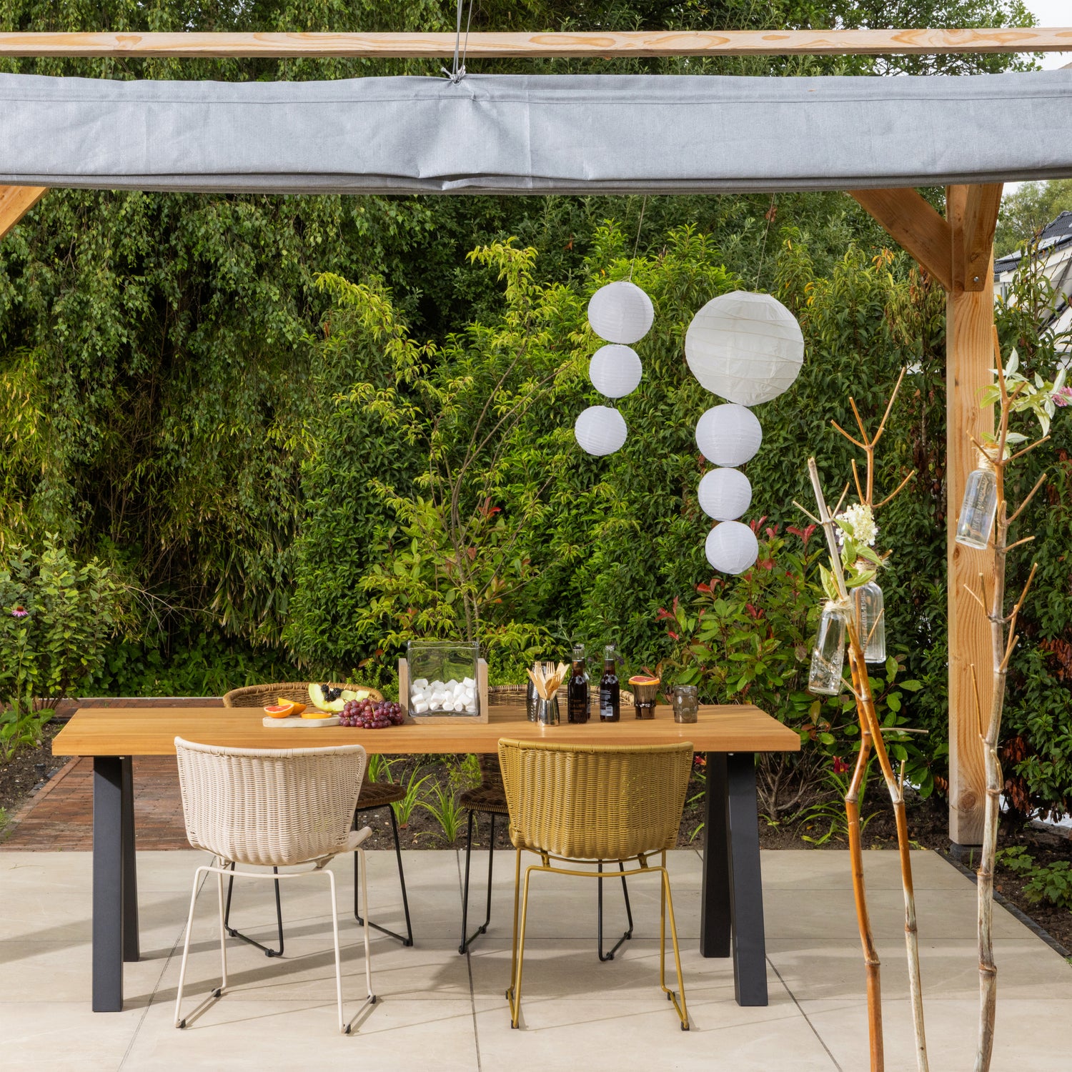 Tuinstoel Wings Rattan - Zand - Afbeelding 5