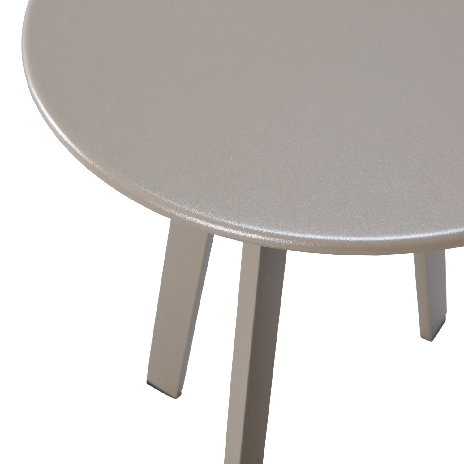 Tuin Bijzettafel Fer Ø40cm - Zand - Afbeelding 4