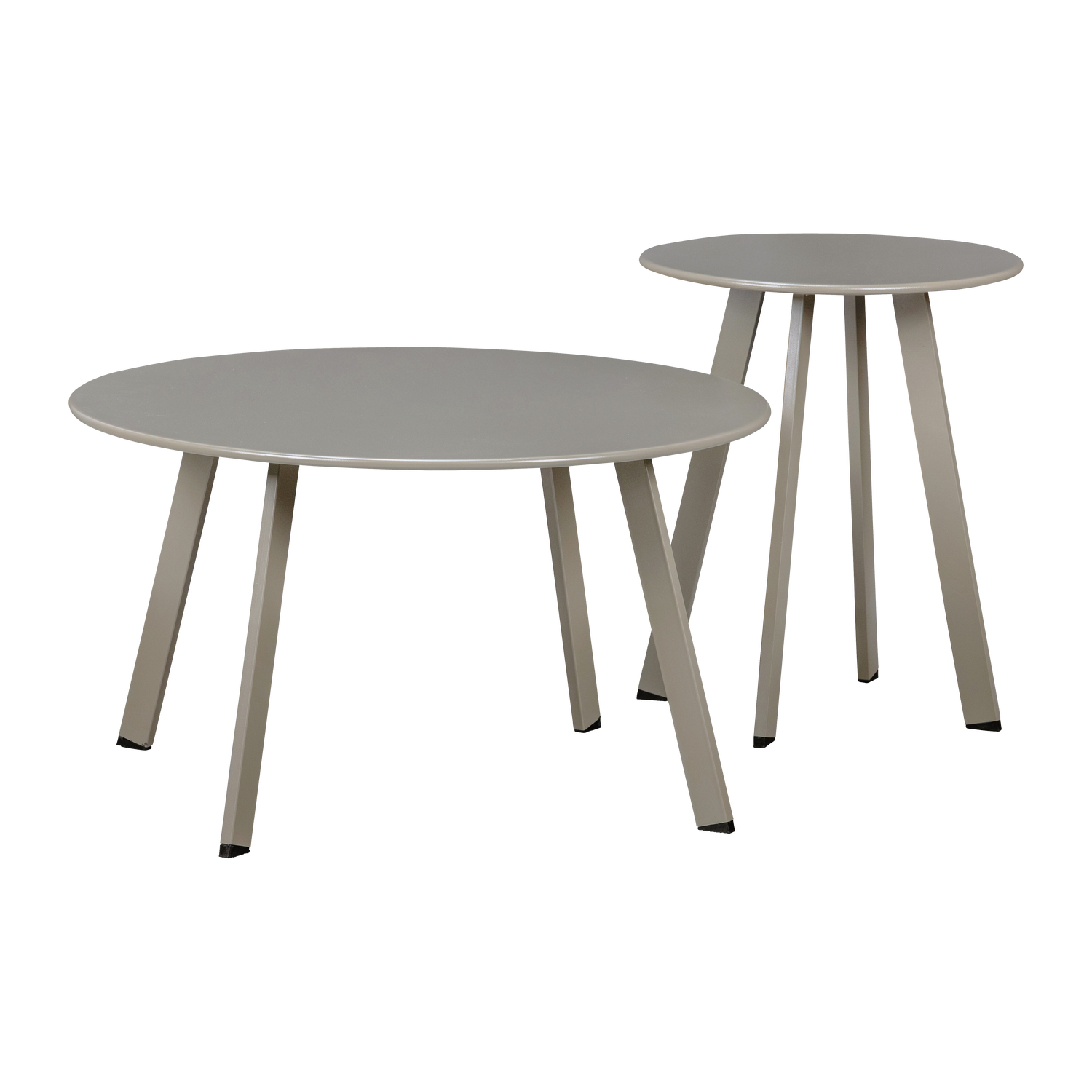 Tuin Bijzettafel Fer Ø70cm - Zand - Afbeelding 3